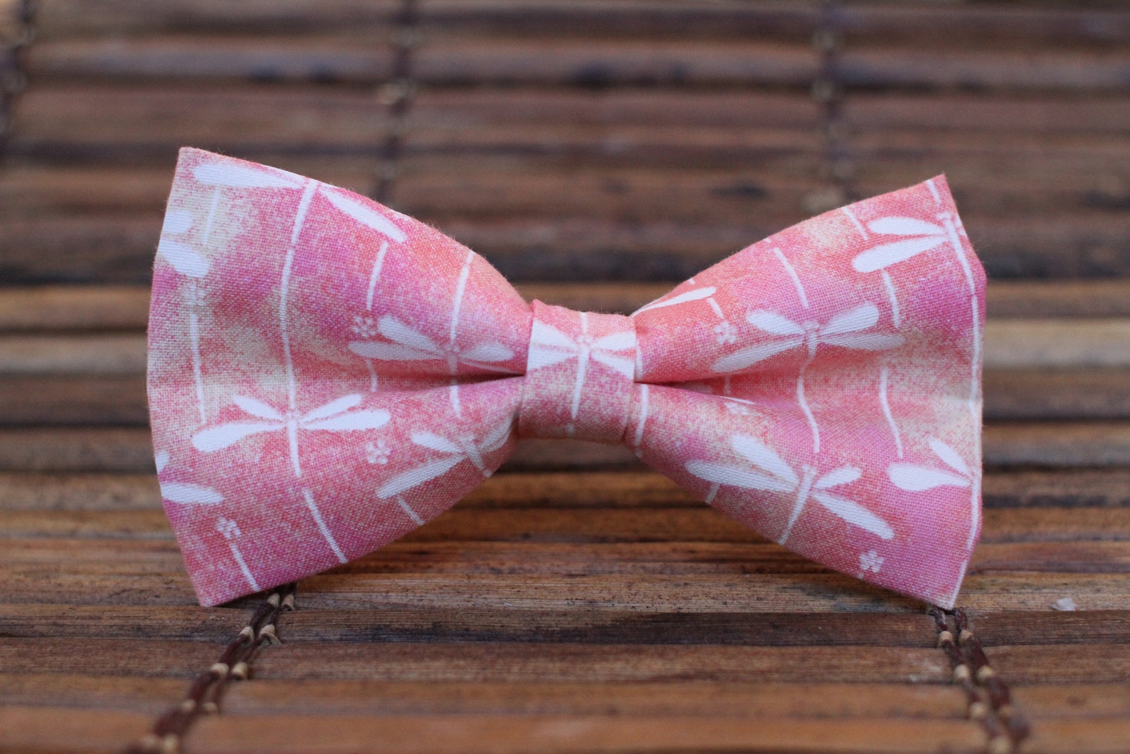 Pink Dragonfly Bow Tie Boys Bow Tie Toddler Bow Tie Bow Etsy