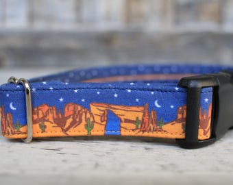 Sedona Dog Collar, Outdoor Pet Collar, Arizona Dog Collar, Devils Bridge