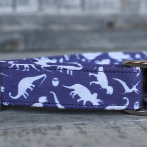 Dinosaur Dog Collar | Male Dog Collar | Boy Dog Collar | Fabric Dog Collar | Large Dog Collar | Small Dog Collar | Gift for Pet Lovers