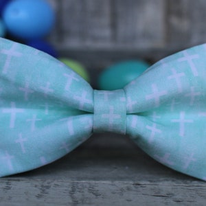 Cross Bow Tie, Easter Bow Tie, Spring Bow Tie, Dog Bow Tie, Mens Bow Tie, Boys Bow Tie, Kids Bow Tie, Toddler Bow Tie, Bow Tie