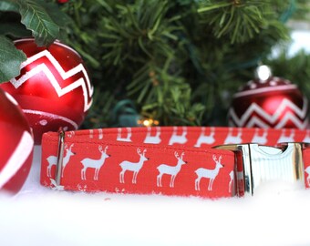 thumbnail image 2 of Christmas Dog Collar,Soft Comfortable Santa Dog Collar With Quickly Release Buckle Christmas Puppy Collar Red Green Pet Collars For Small Medium Large Dogs Cats 2 of 13