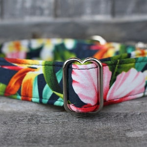 Hawaiian Dog Collar, Floral Dog Collar, Female Dog Collar, Male Dog Collar, Large Dog Collar, Small Dog Collar, Pet Collar