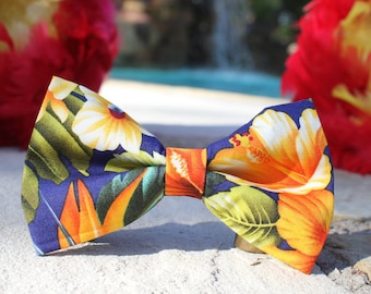 Mens Boys Martinique Banana Leaf Pre-tied Wedding Party Bow Ties Mens Boys Martinique Banana Leaf Pre-tied Wedding Party Bow Ties