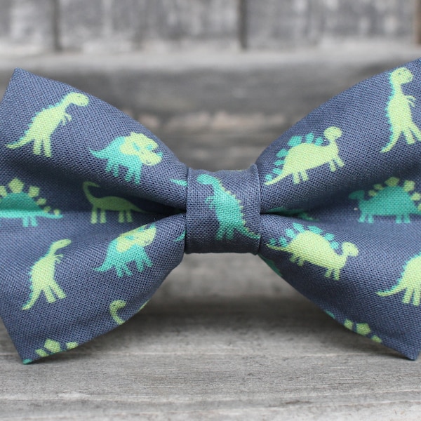 Dinosaur Bow Tie, Bow Tie for Boys, Toddler Bow Tie, Bowtie, Dog Bow Tie, Mens Bow Tie, Boys Bow Tie, Kids Bow Tie, Fun Bow Tie, For Him
