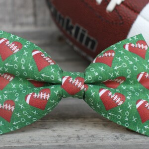 Football Bow Tie, Dog Bow Tie, Sports Bow Tie, Bow Tie for Dog, Boys Bow Tie, Gifts for Him, Bowtie, Kids Sports Bow Tie, Mens Bow Tie