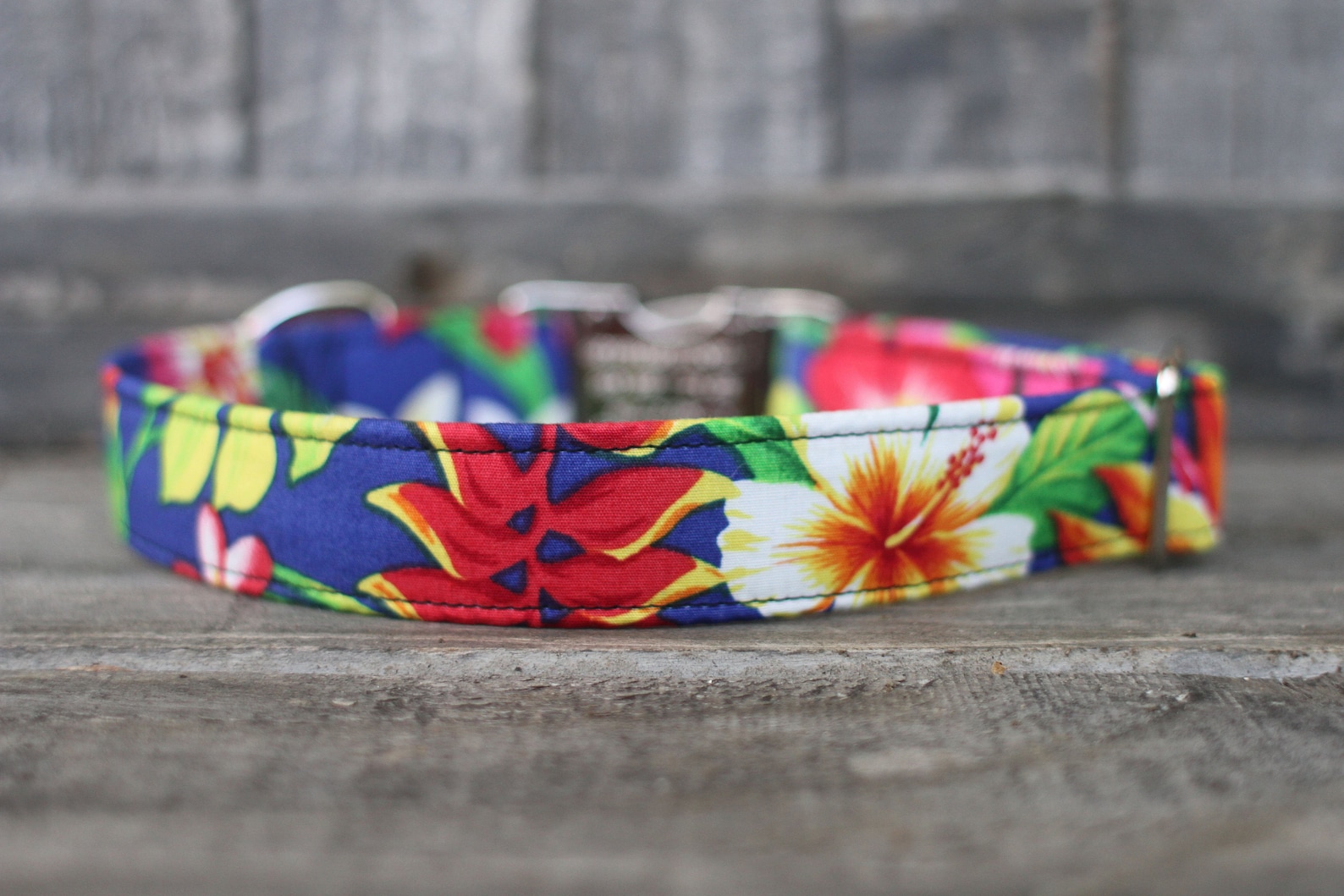 Hawaiian Dog Collar Floral Dog Collar Female Dog Collar Etsy