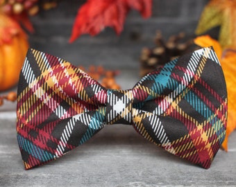 Autumn Bow Tie | Fall Bow Tie | Plaid Bow Tie | Boys Bow Tie | Toddler Bow Tie | Bowtie | Dog Bow Tie | Mens Bow Tie | Wedding Bow Men