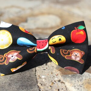 Emoji Bow Tie, Boys Bow Tie, Dog Bow Tie, Mens Bow Tie, Toddler Bow Tie, Fun Bow Tie, Bow Tie for Boys, Bow Tie for Dog