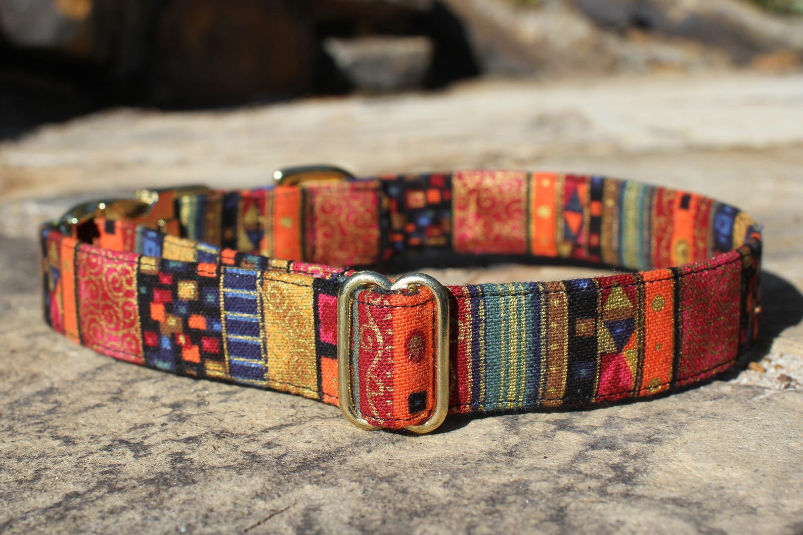Bohemian Collar Girl Dog Collar Female Dog Collar Pet Etsy