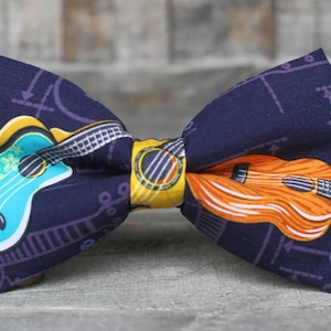 Gitarre Fliege | Musik Fliege | Herren Fliege | für Ihn | Fliege | Hundefliege | Herren Fliege | Jungen Fliege