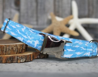 Shark Dog Collar | Summer Pet Collar | Male Dog Collar | Female Dog Collar | Large Dog Collar | Small Dog Collar