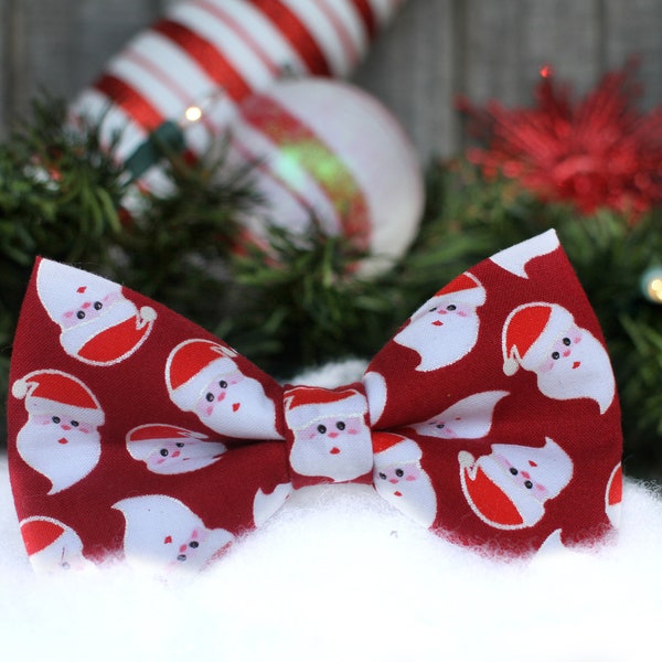 Christmas Bow Tie Etsy