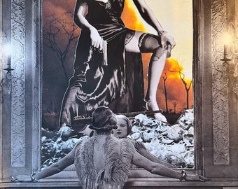 Inner Reflections -- original collage