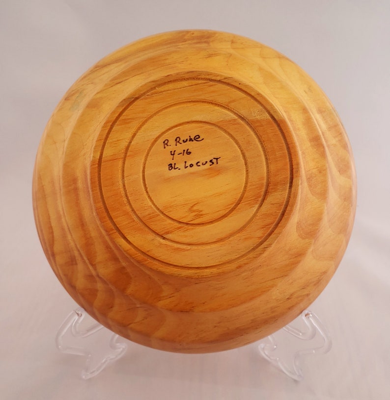 Black Locust Bowl Etsy