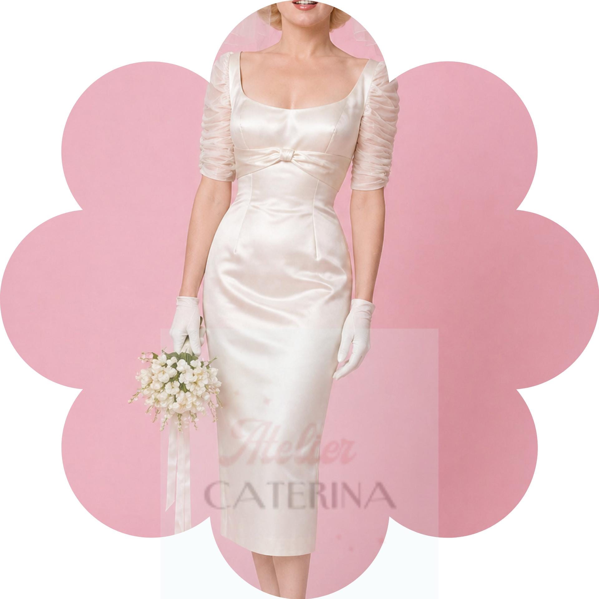 Marilyn Monroe Inspired Wedding Dress