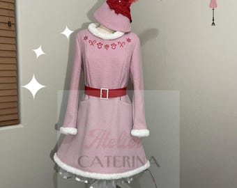 elf jovie pink dress Elf Jovi Adult Costume