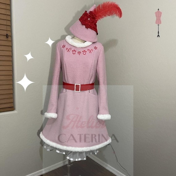 elf pink dress Elf Adult Jovie Costume | Movie Costumes | Adult | Womens | S | Pink/Red/White