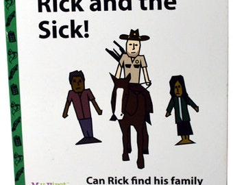 ¡Rick y los enfermos!, libro de cartón para niños