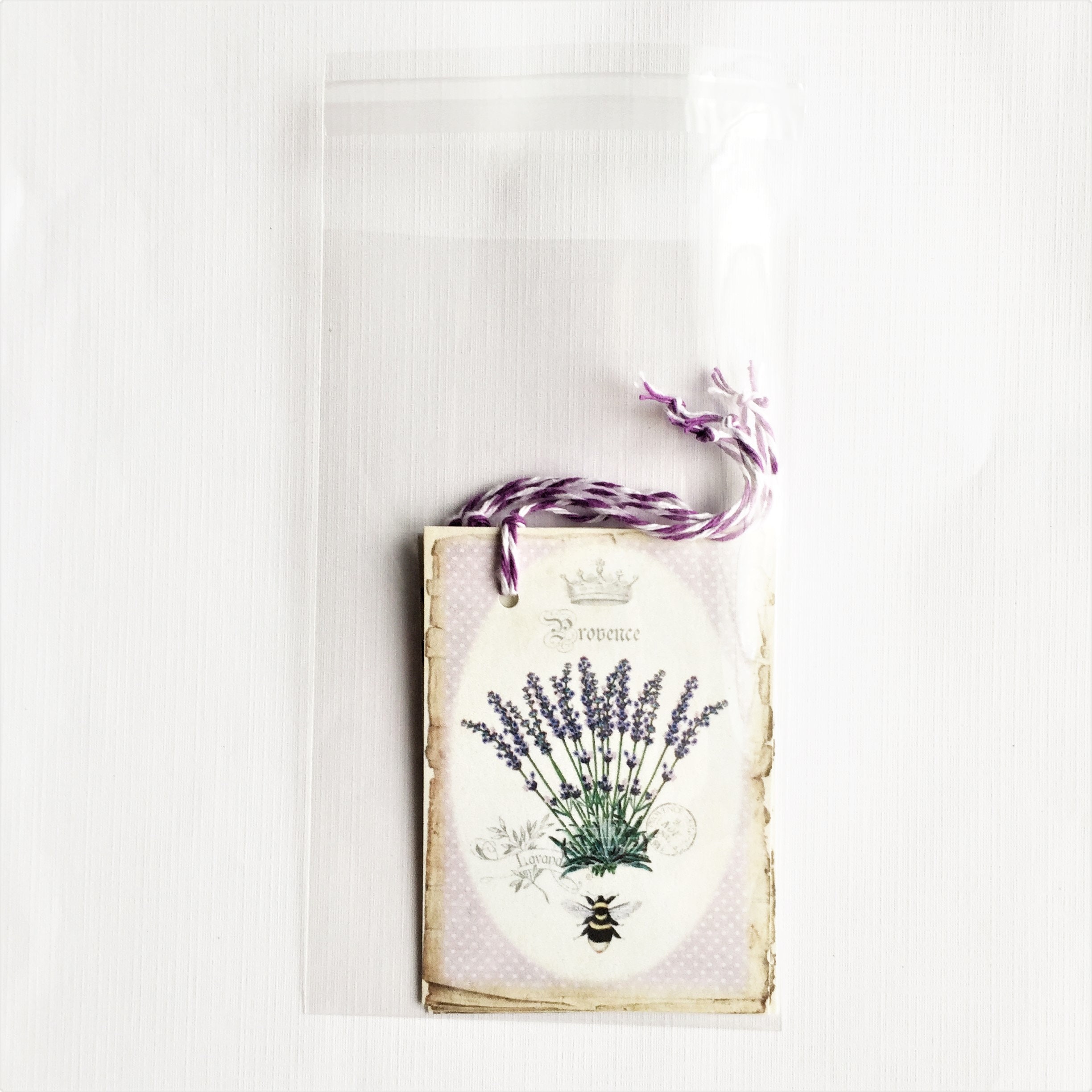 Lavender Flowers Gift Tags SET of 3 Gift Tags Flowers Gift | Etsy
