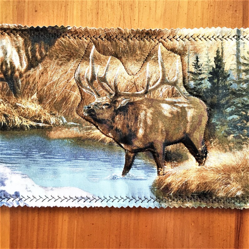 Nature Lover Snack Mat Quilted Snack Mat Animal Mug Rug Woodlands Quilted Snack Mat Woodlands Quilted Mug Rug Animal Snack Mat