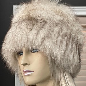 Women Norwegian Fox fur Hat