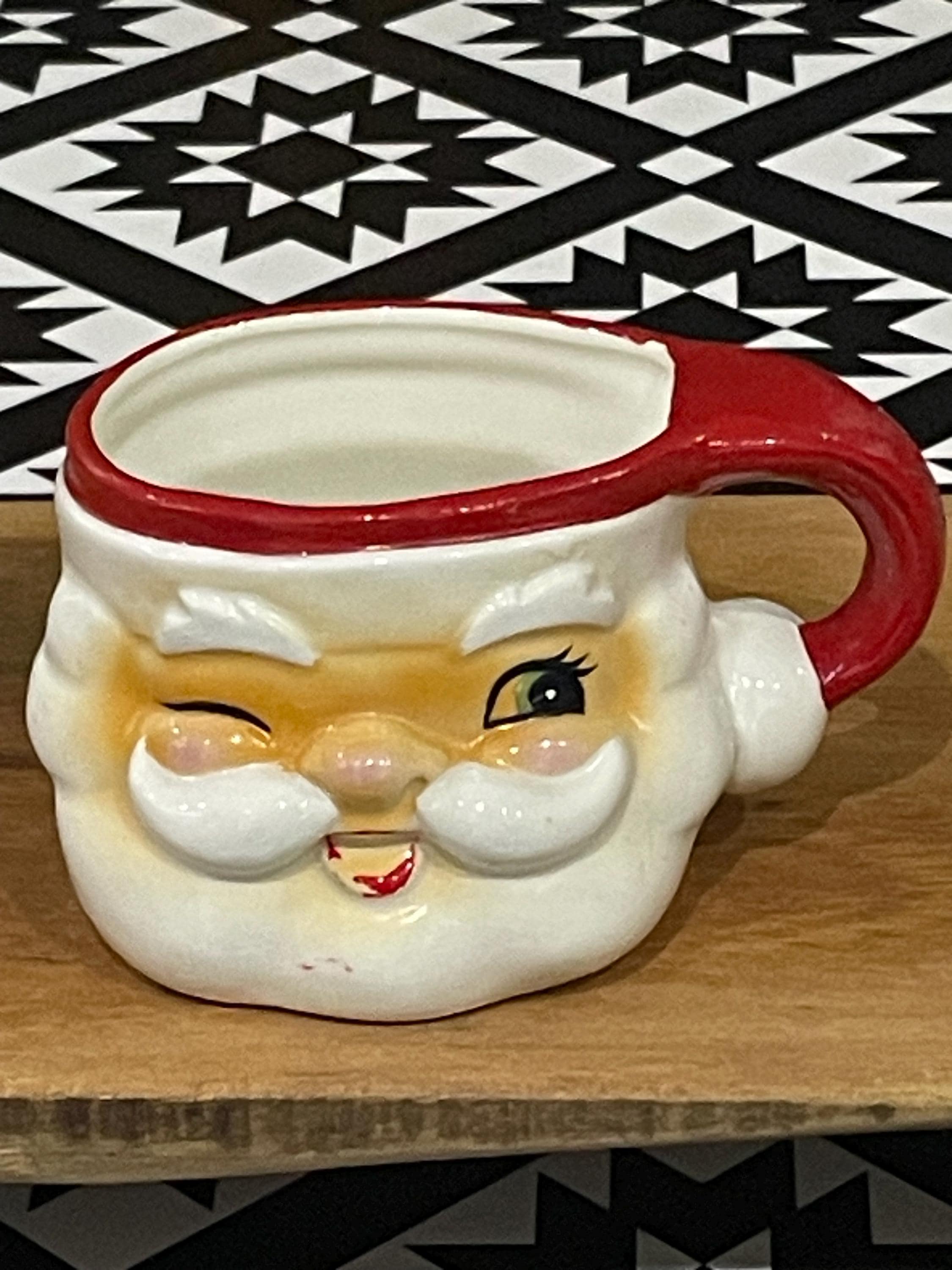 サンタクロース ヴィンテージビスク°・*:.。.☆♥️♥️♥️♥️ 陶器