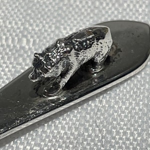 Mid Century Sterling Silver Souvenir Collector Bear Spoon Canada