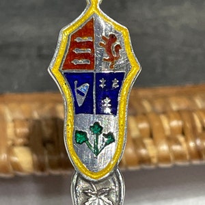 Mid Century Sterling Silver Souvenir Collector Spoon Regina Saskatchewan Canada