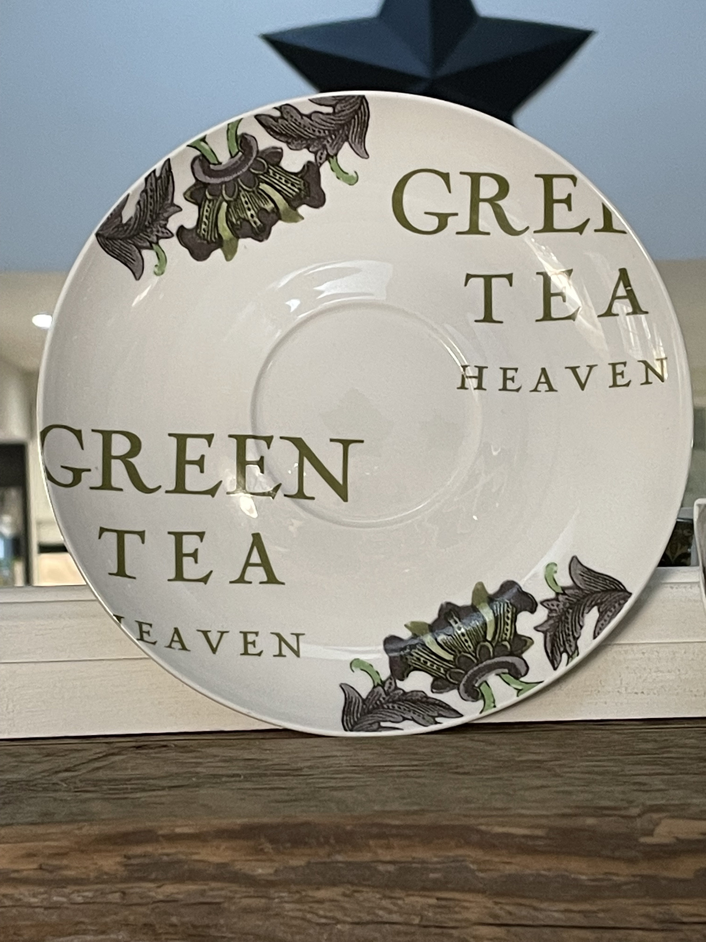 Paula Scaletta PPD Bone China Green Tea for One Service Cup Etsy