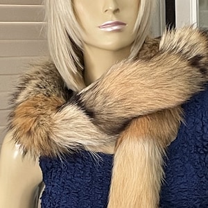 Sciarpa BOA in pelliccia COYOTE da 78 pollici