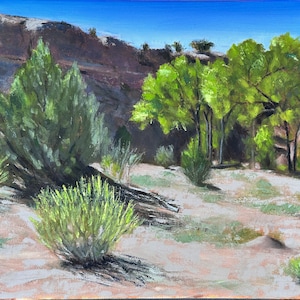 Original Painting - Southwest Desert Oil Painting