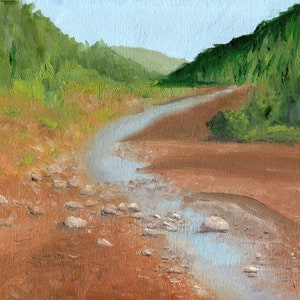 Original Painting - Texas Palo Duro Canyon Oil Painting