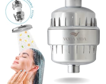 Vitamin C Shower Filter: Chlorine & Heavy Metal Removal for Healthy Skin