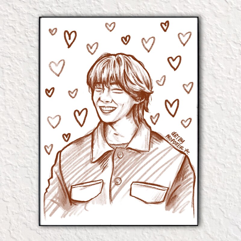 Jeongin Drawing - Etsy