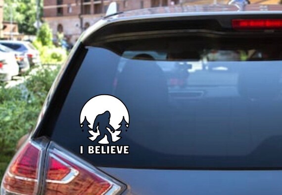 Window sticker Car RV Hunting Spiritual Outdoor Vinyl Decal Foot Steps Decal