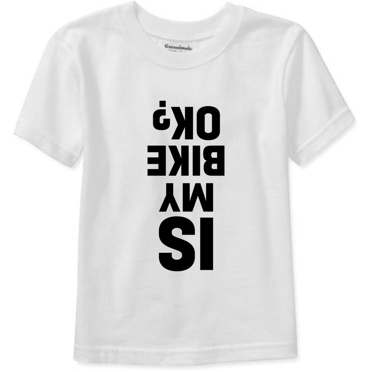 Is My Bike OK Adult T Shirt Free Shipping - Etsy