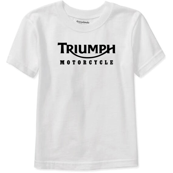 Triumph Motorcycles Biker Racing Black Unisex T-Shirt Short Sleeve New
