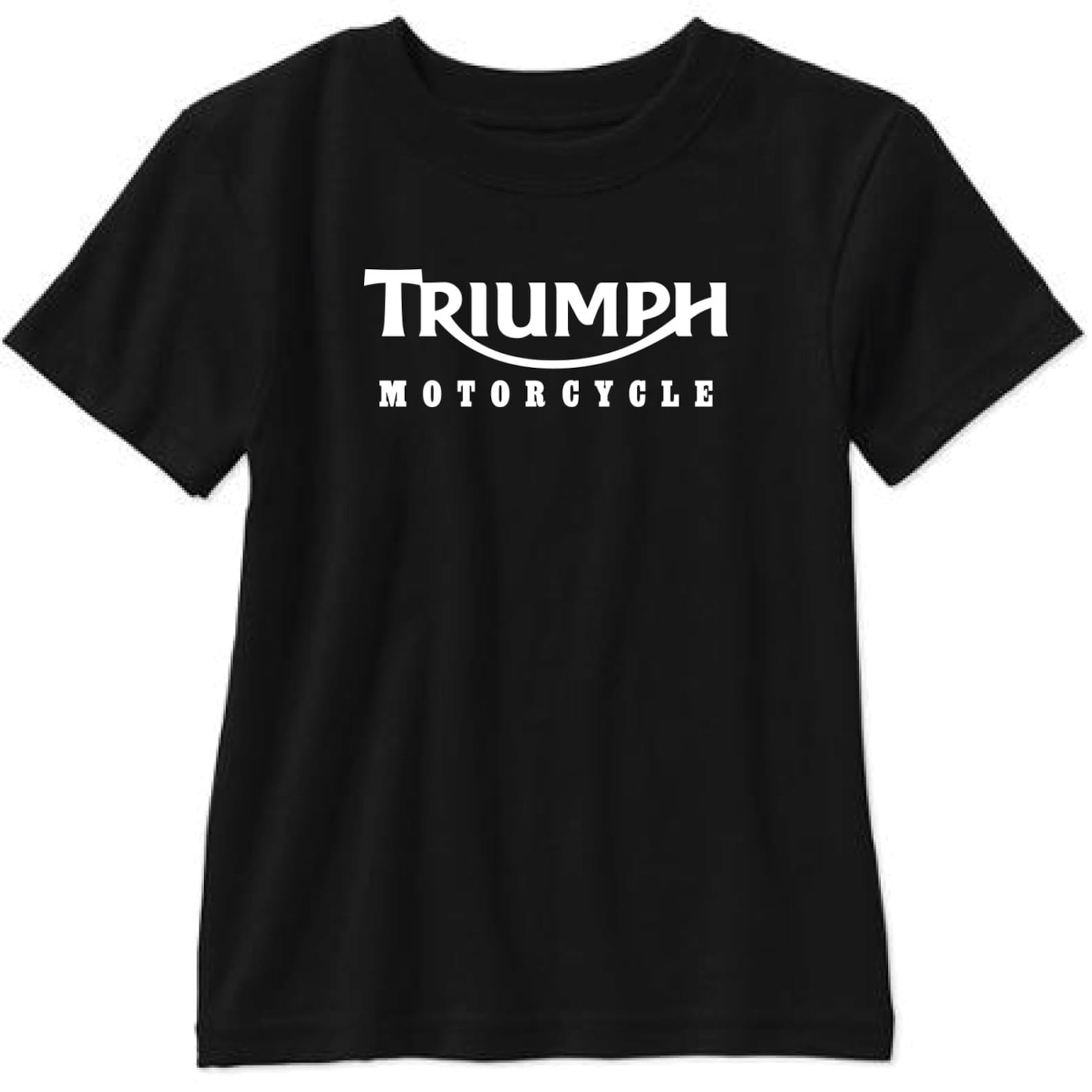 Triumph Motorcycle Classic Logo Short Sleeve T Shirt Gildan Etsy