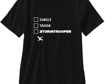 Single Taken Stormtrooper - Star Wars T Shirt - Free Shipping!!!