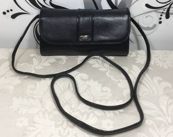 Organizador del cupón de las mujeres, de las mujeres archivo, organizador negro cupón, organizador de bolso, embrague de cupones, cupón bolso, bandolera organizador