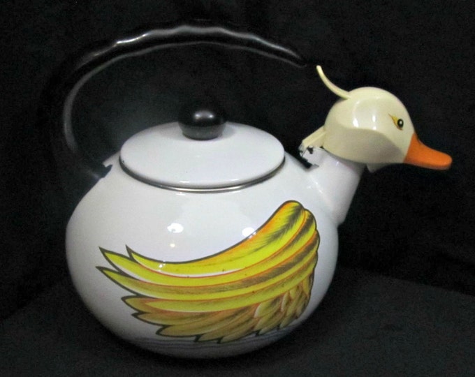 Duck Tea Kettle, Whistling Tea Kettle, Metal Tea Pot, Cute Tea Pot