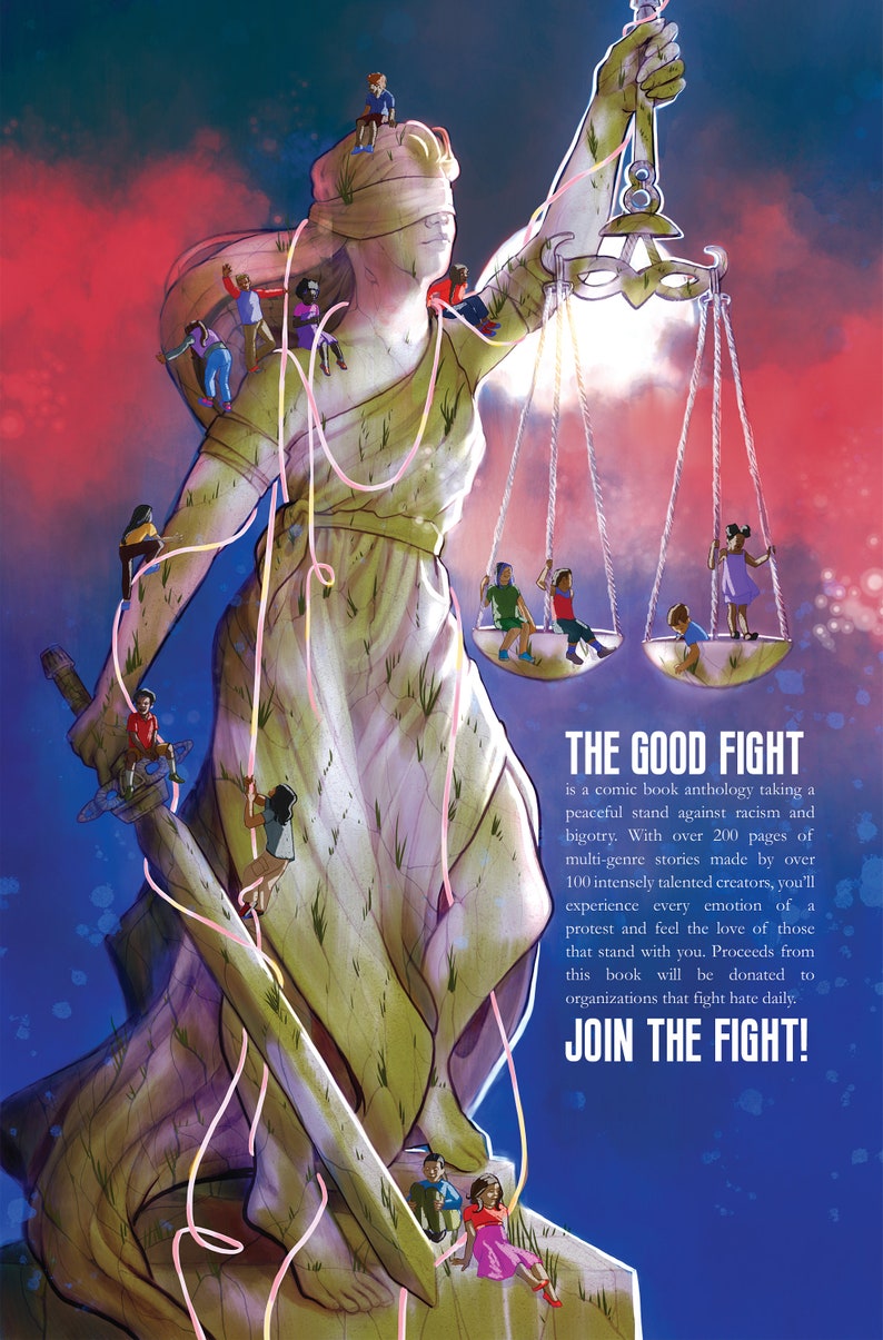 THE GOOD FIGHT Comic Book Against Racism and Bigotry image 2