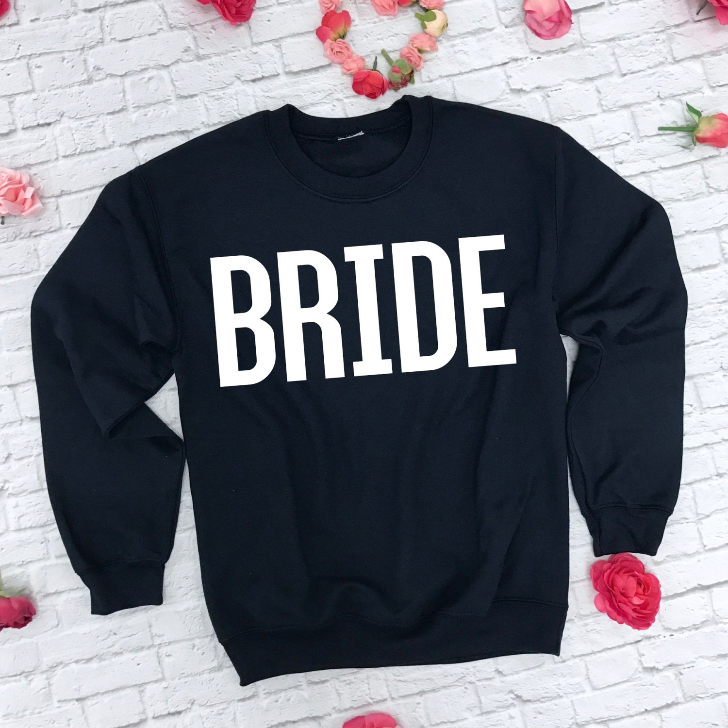Bride Sweatshirt. Bride Sweater. Bridal Hoodie. Wifey Etsy