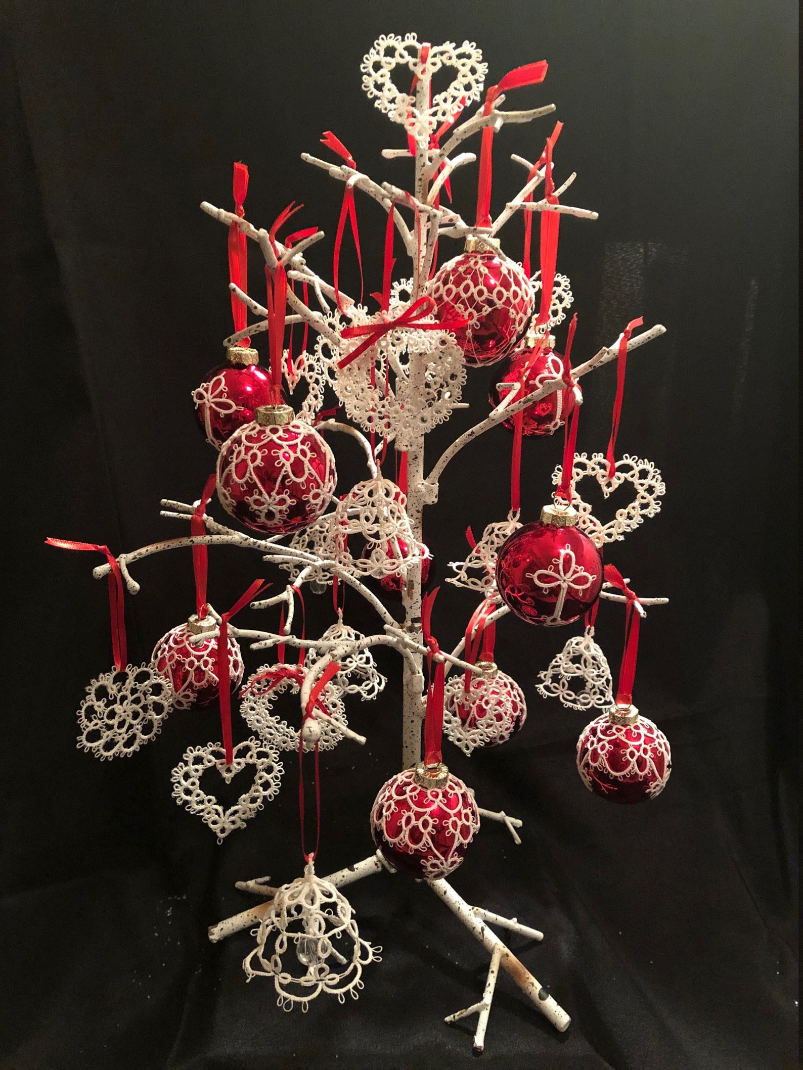 Small Heart Ornament for Small Tree | Etsy