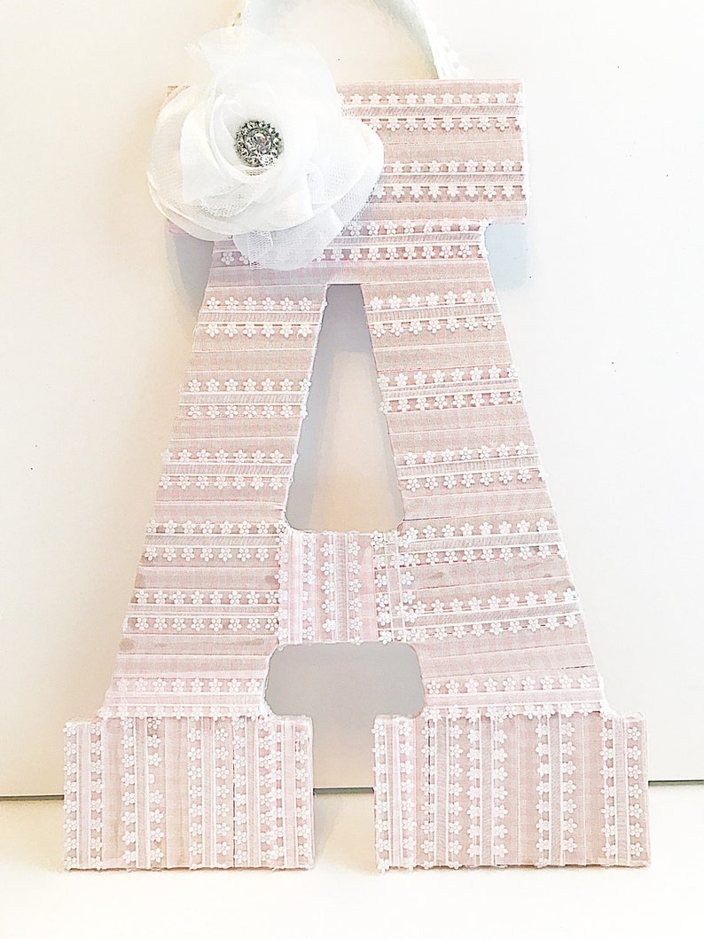 Nursery Letters Baby Girl Nursery Decor Pink Nursery Pink Etsy