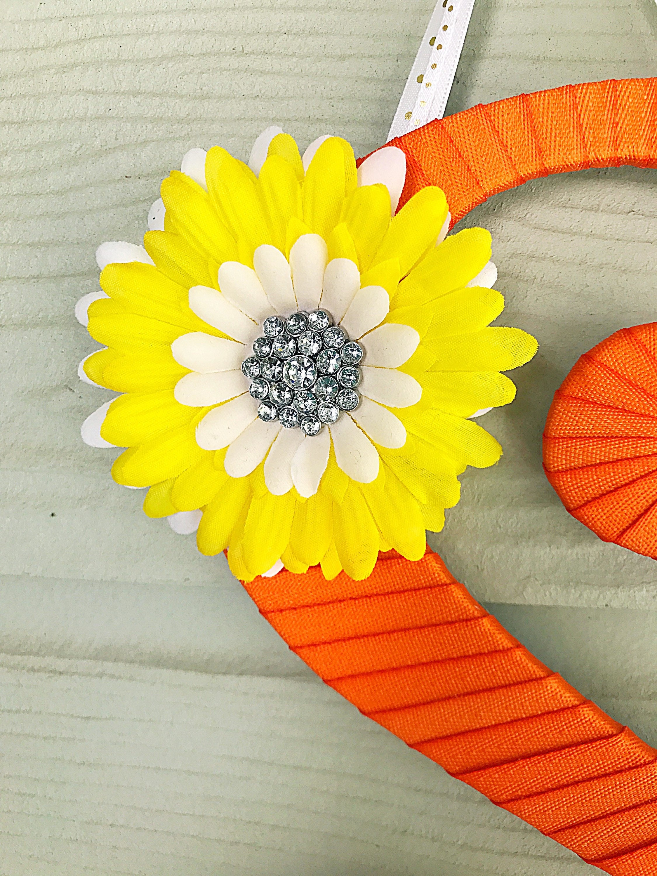 Decoración de la puerta principal Monograma de puerta | Etsy