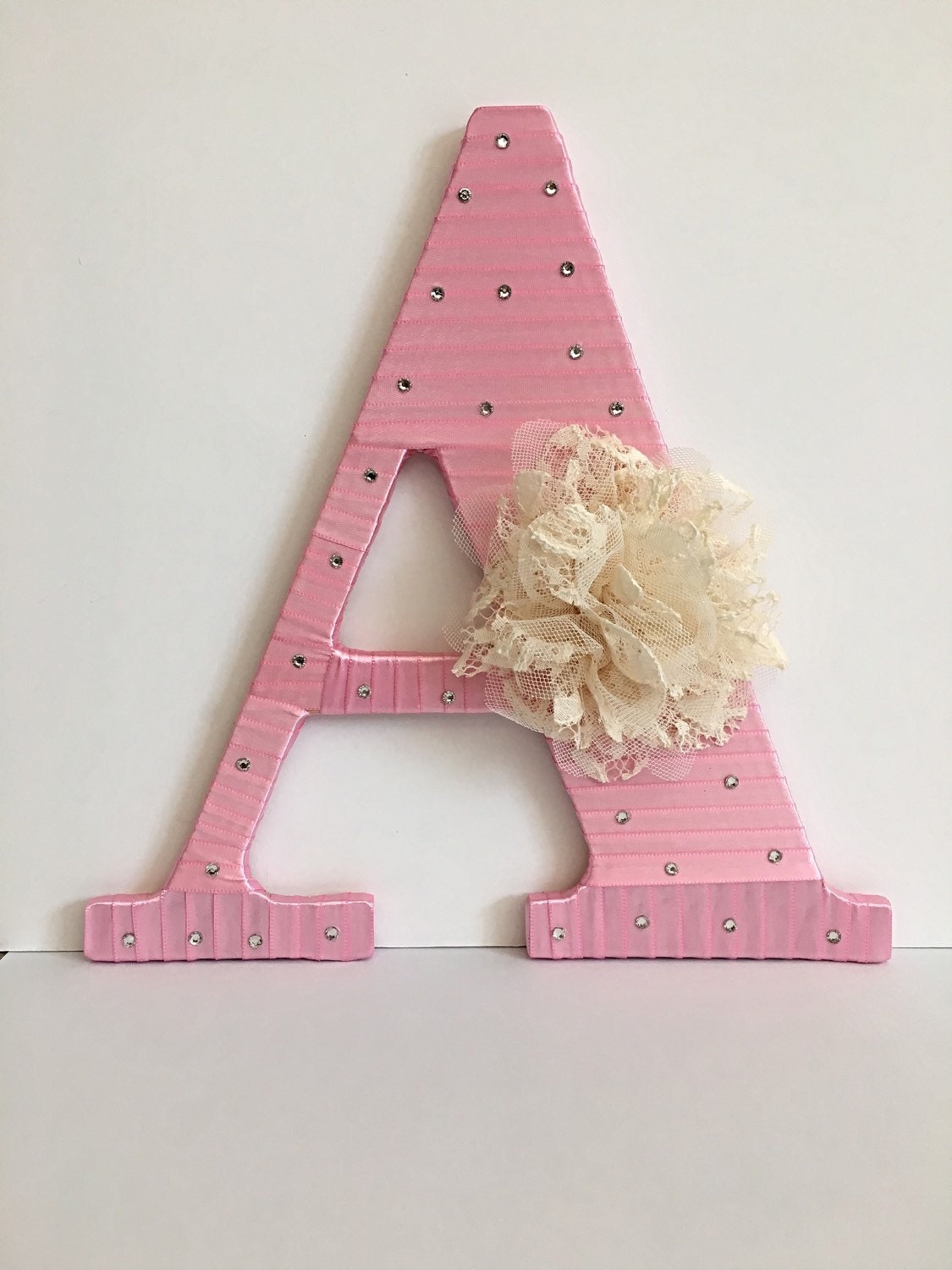 Pink Decor Nursery Letters Pink Nursery Decor Pink Nursery Etsy