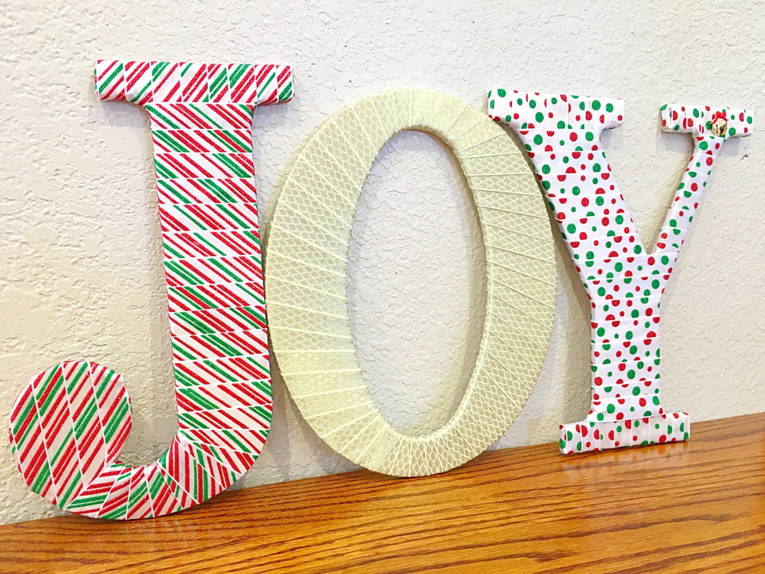 Joy Letters Large Joy Letters Wooden Joy Letters Holiday | Etsy