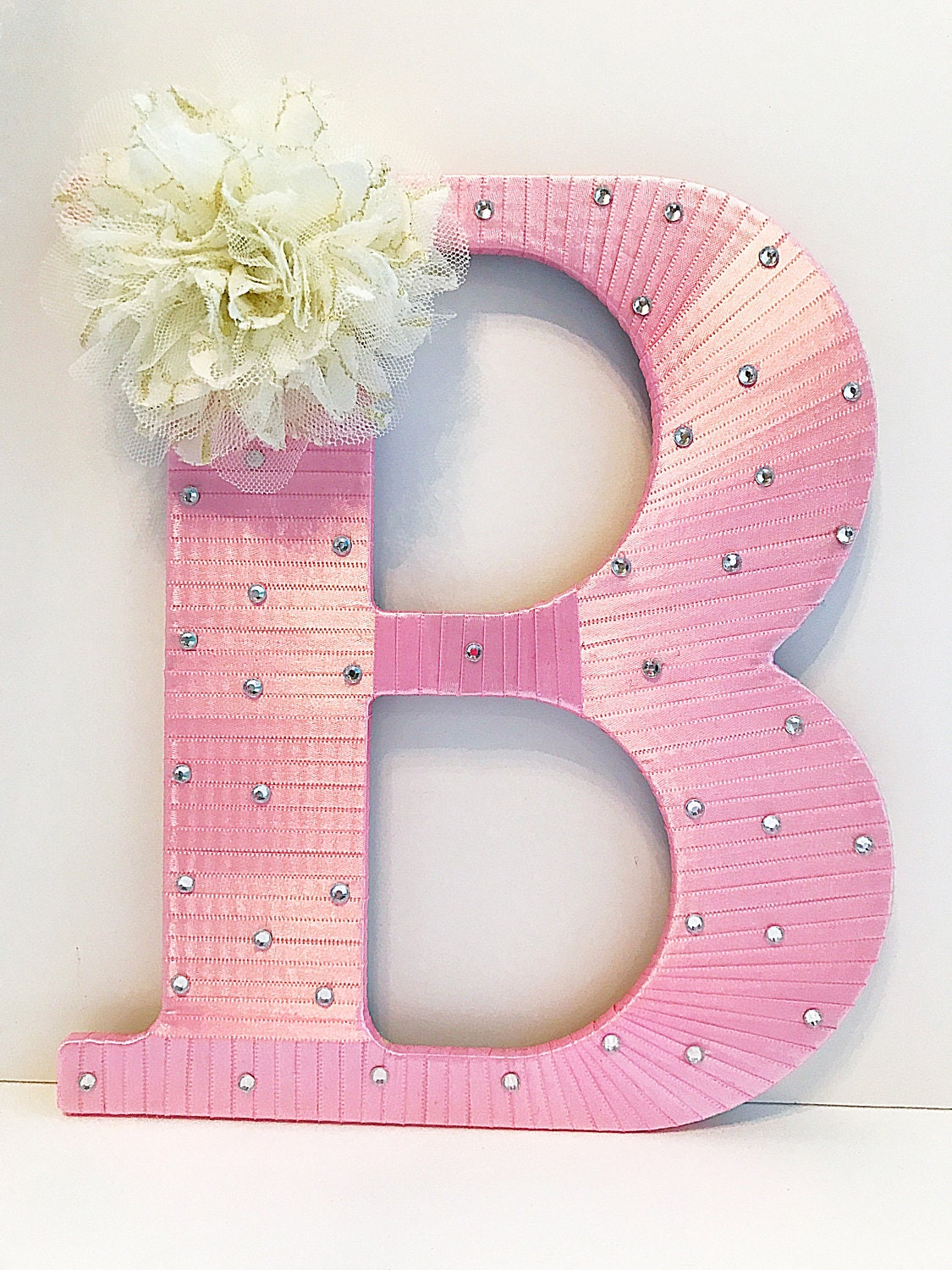 Pink Decor Nursery Letters Pink Nursery Decor Pink Nursery Etsy