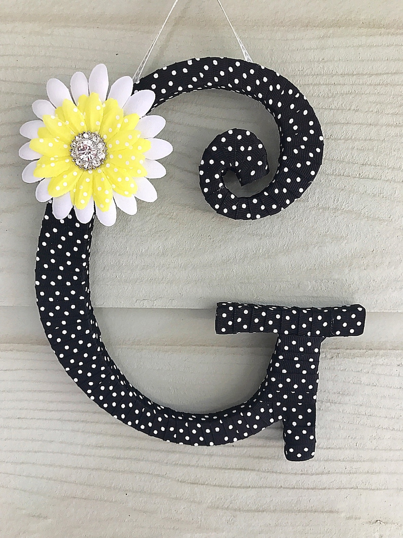 Front Door Decor Polka Dot Wall Letters Letter Image 0